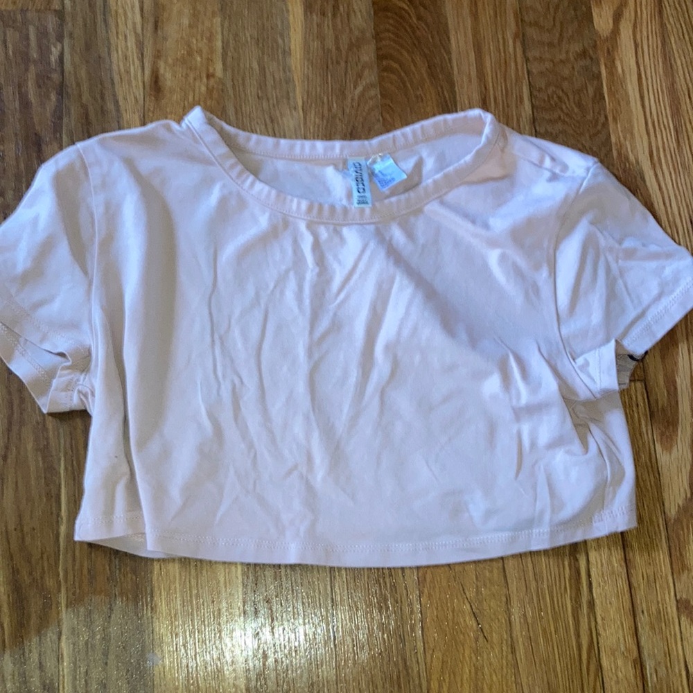 H&M cropped T